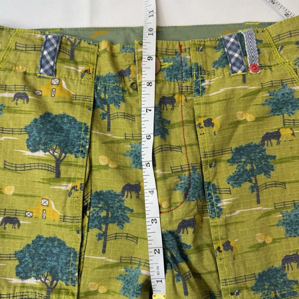 Matilda Jane Boys Shorts Size 10 Farm Print Joanna Gaines Cotton NWT Barn Animal - Picture 8 of 10